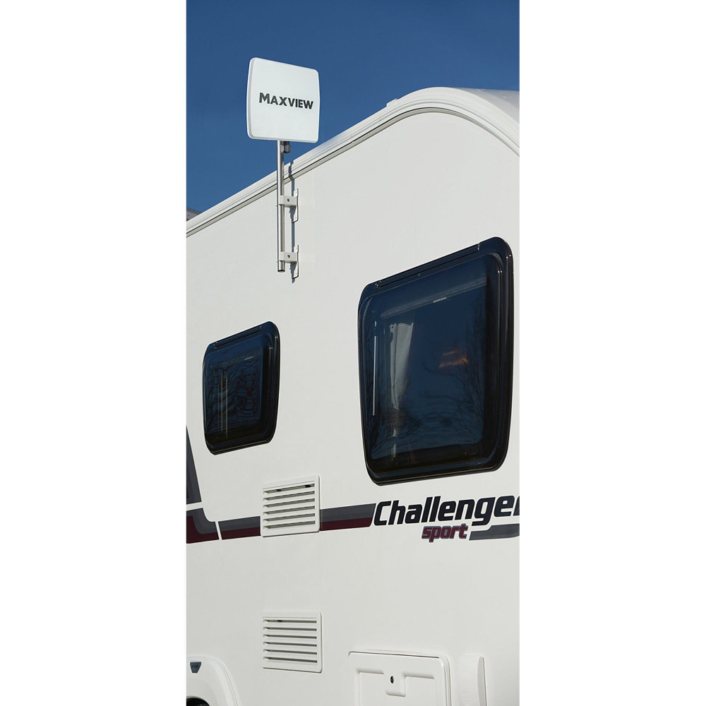 Maxview Unimax-Mast zu Routerset Roam Basecamp