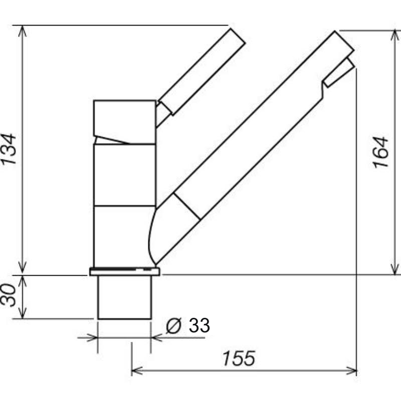 Reich Einhebelmischer Keramik Trend E