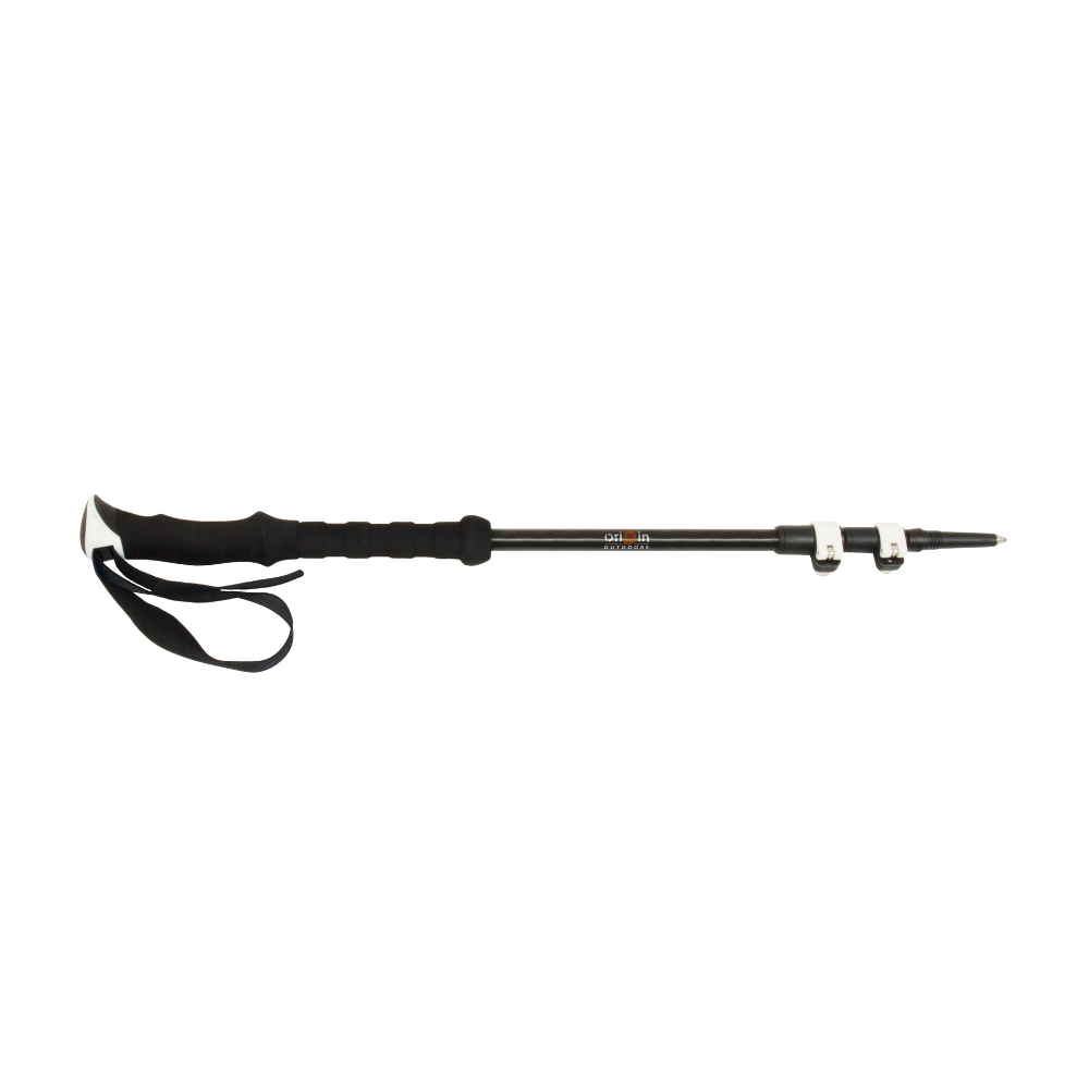Origin Outdoors Trekkingstöcke Flip-Lock schwarz 65-135 cm 1 Paar