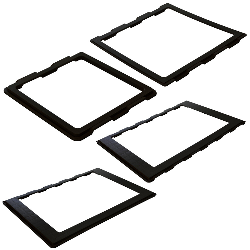 MPK Adapterrahmen für Fiat Ducato schwarz