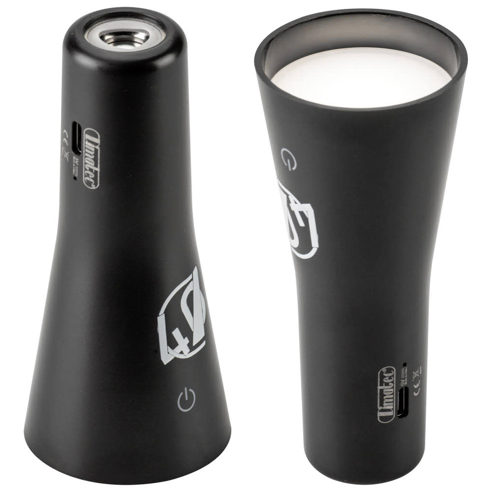 Dimatec Taschen-/Stehlampe mit Lithiumakku, USB-Aufladung schwarz