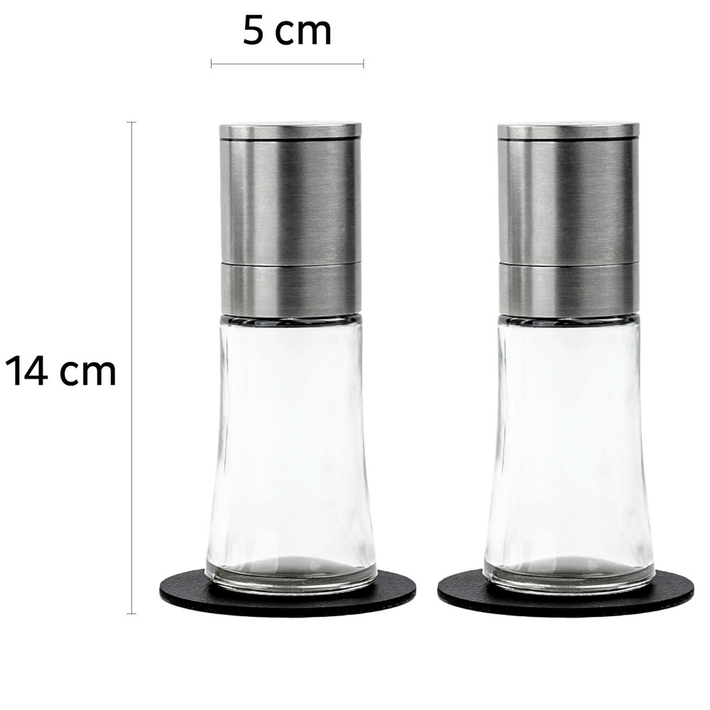 Silwy Magnet-Gewürzmühlen, 2 Stück