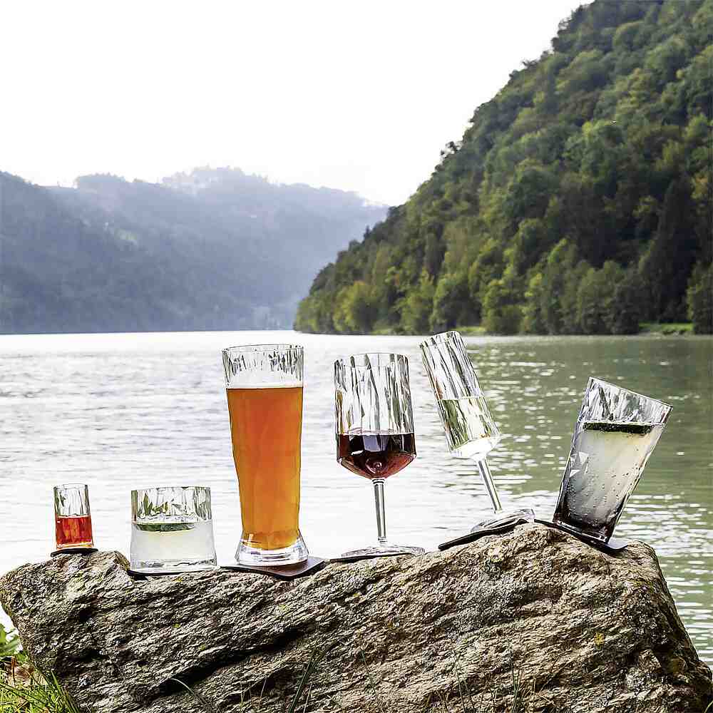 Silwy Magnet-Kunststoffgläser Bier 500 ml, 2er-Set