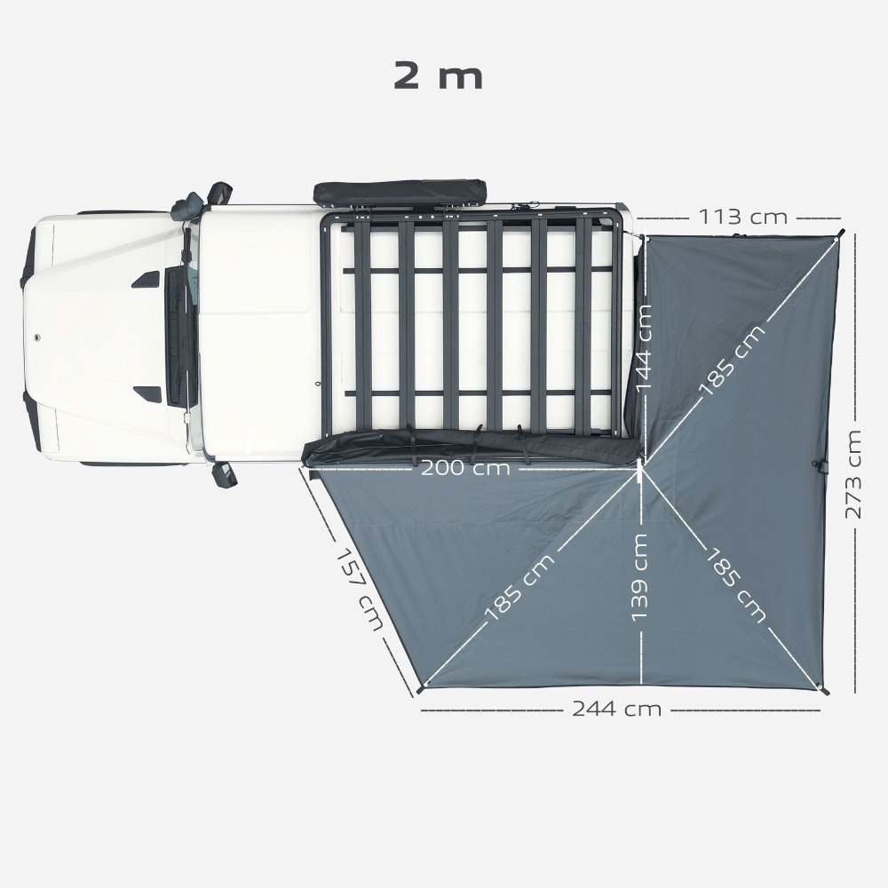 Horntools Markise Horizon 270 Grad