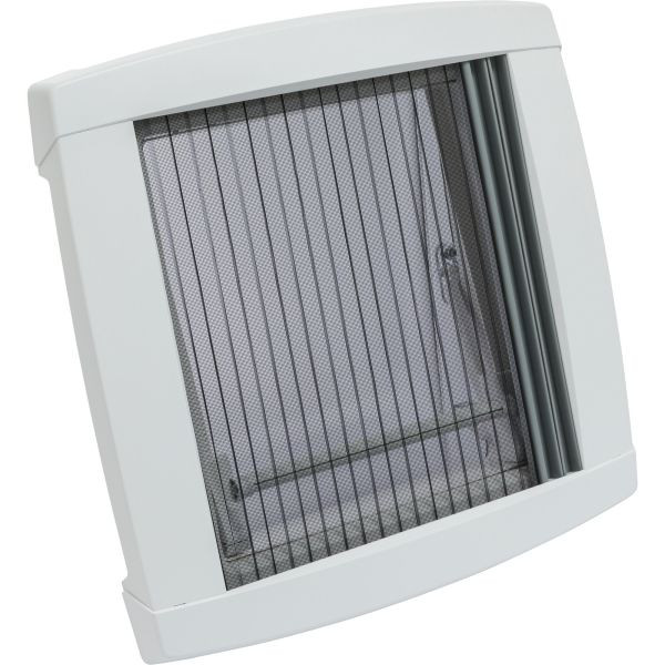 MPK Dachhaube VisionStar M, für Dachstärke 25-60 mm, 400 x 400 mm, signalweiß