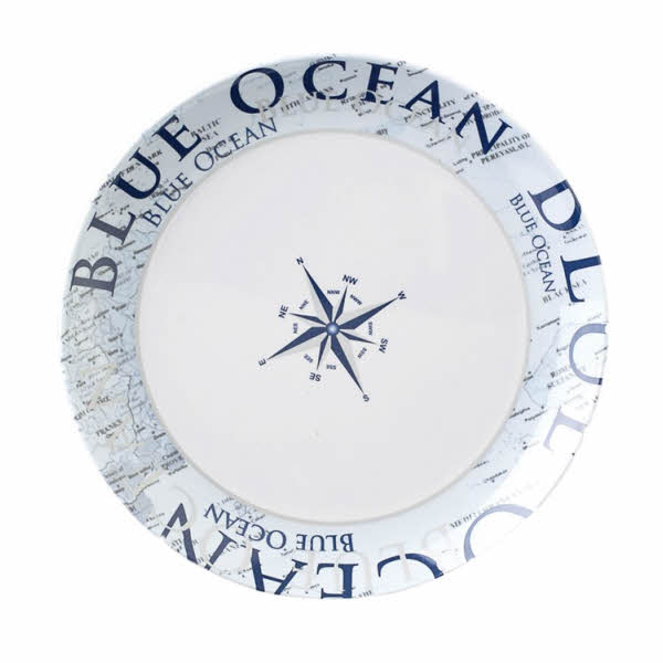 Brunner Dessertteller Blue Ocean 20 cm