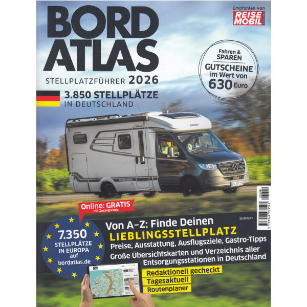 DoldeMedien Bordatlas 2026, Deutschland / Europa