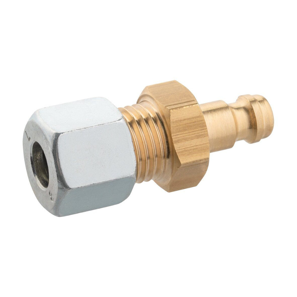 GOK Stecknippel für Steckkupplung SKU-QR, RVS 8