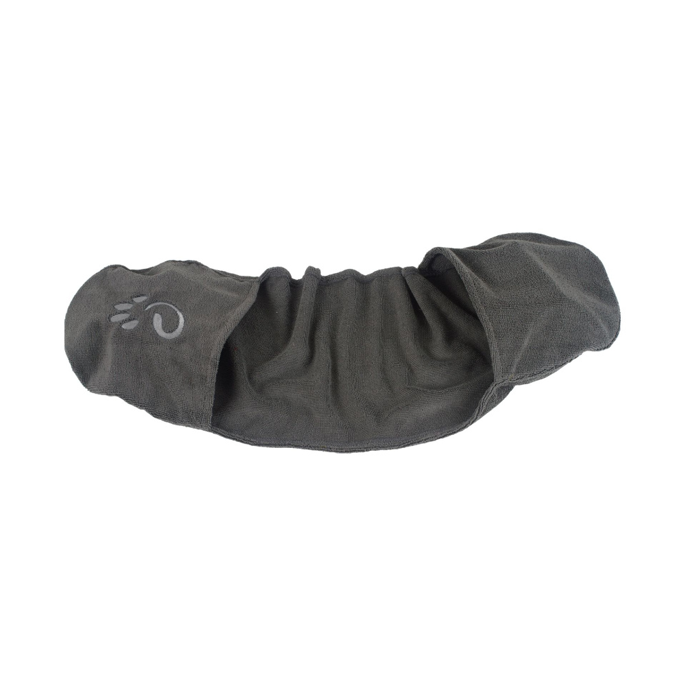 Mountain Paws Handtuch Muddy Dog grau