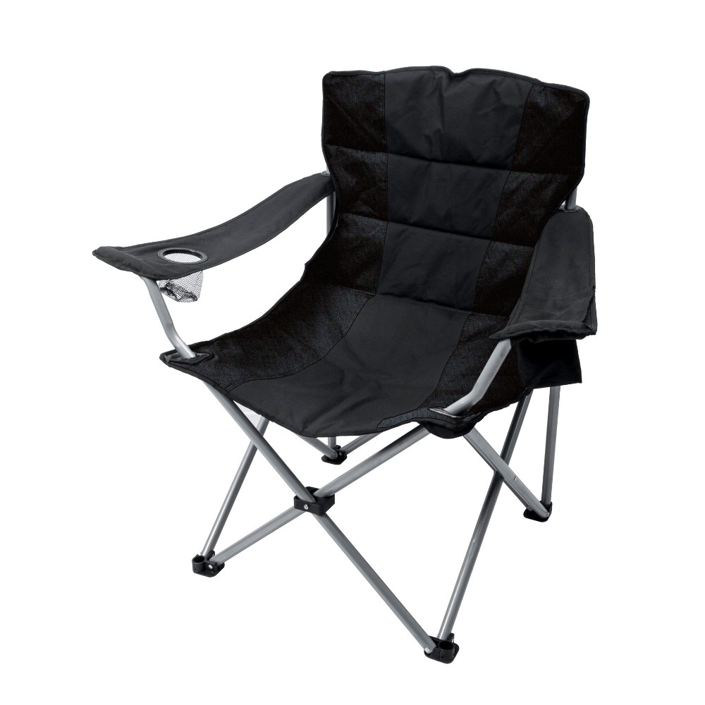 BasicNature Travelchair Holiday schwarz