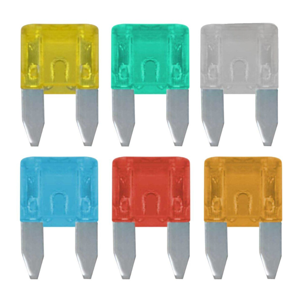 Filmer Flachsicherungen Mini 6-teilig; 5/10/15/20/25/30 A