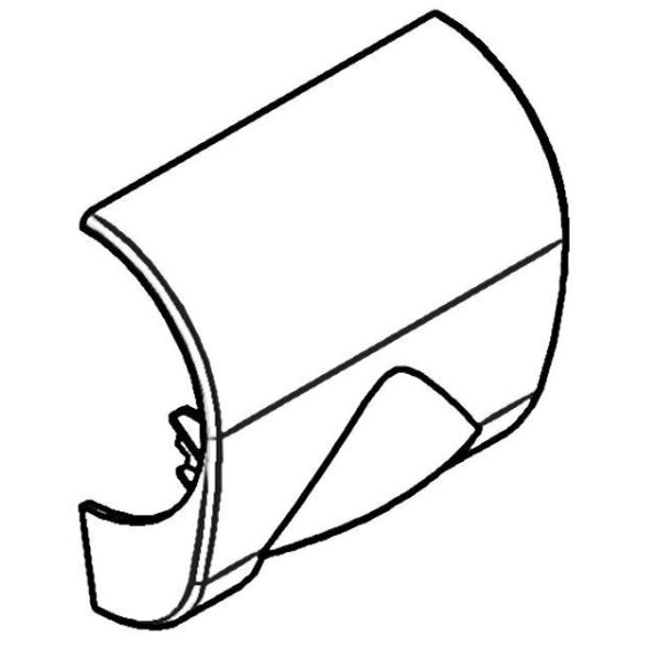 BR-Systems Endkappe vorne links und rechts für Bike Lift