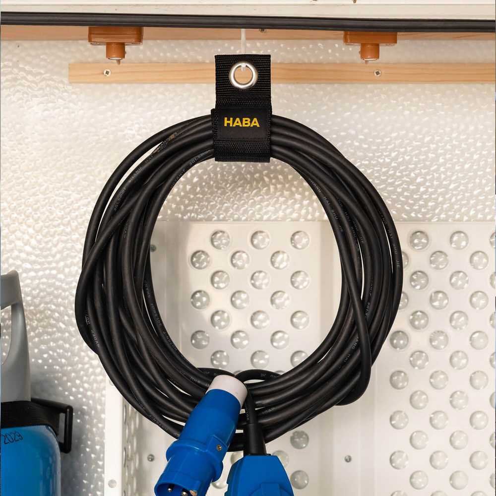 Haba FlexiCord Loop Kabelband mit Ringöse, 2 Stück