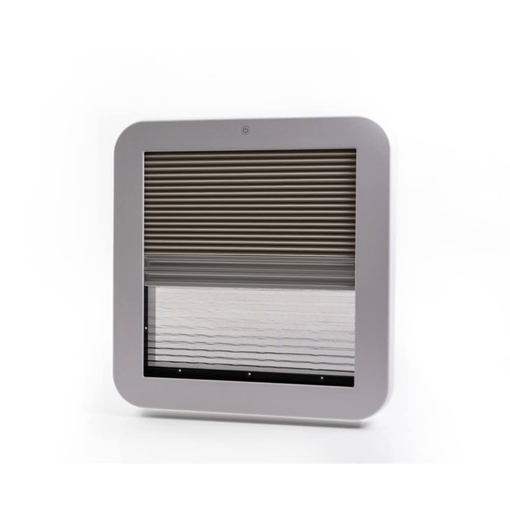 Carbest Dachhaube  40x40cm mit Verdunklungsrollo und Moskitonetz