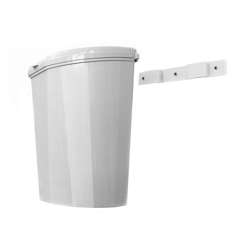Brunner Abfallbehälter Pillar XL 10 Liter, grau