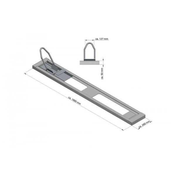 Linnepe Garagenauszug Smartrail elektrisch, 12 Volt