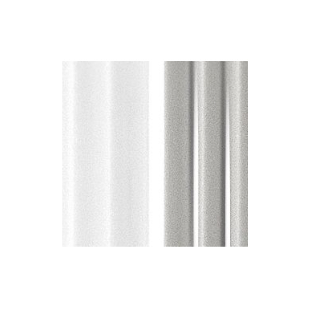 Arisol Türvorhang Band Lux weiß/silber 60 x 190 cm