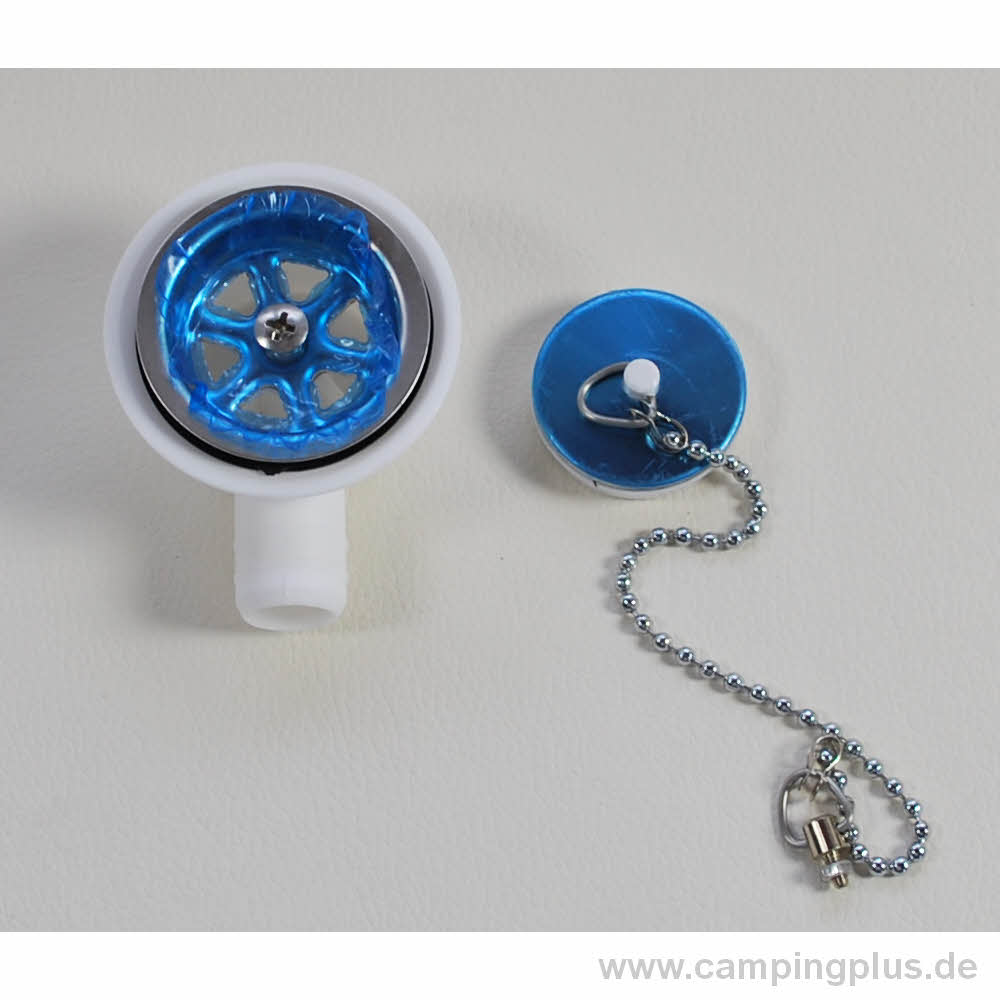 Hobby Ablaufventil kpl. inkl. Kette, 19 mm Schlauchanschluss  (2002 - 2026)