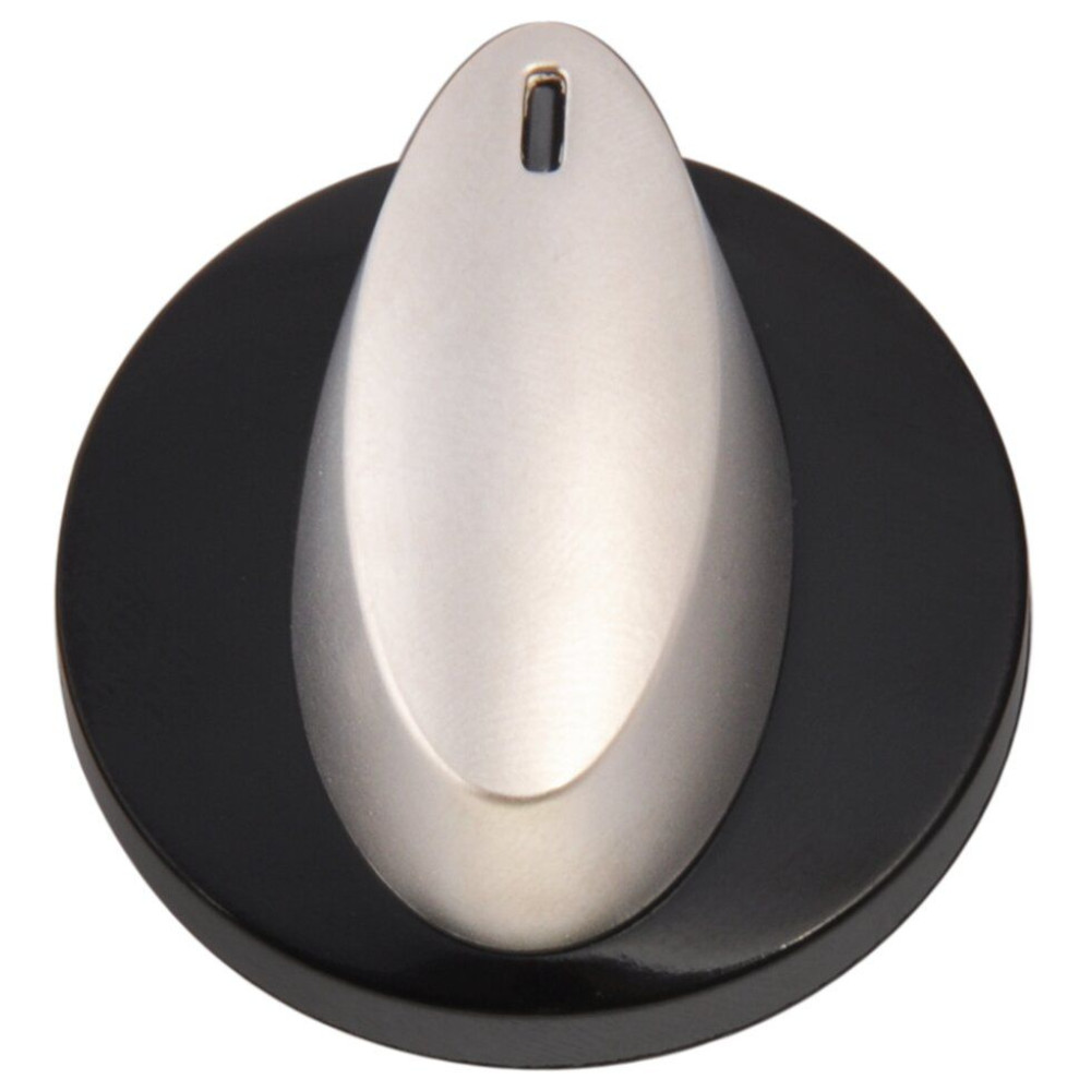 Can Bedienknopf schw./chrom für Kocher u. Kombinationen FC und PV (Nr.C-4000511)