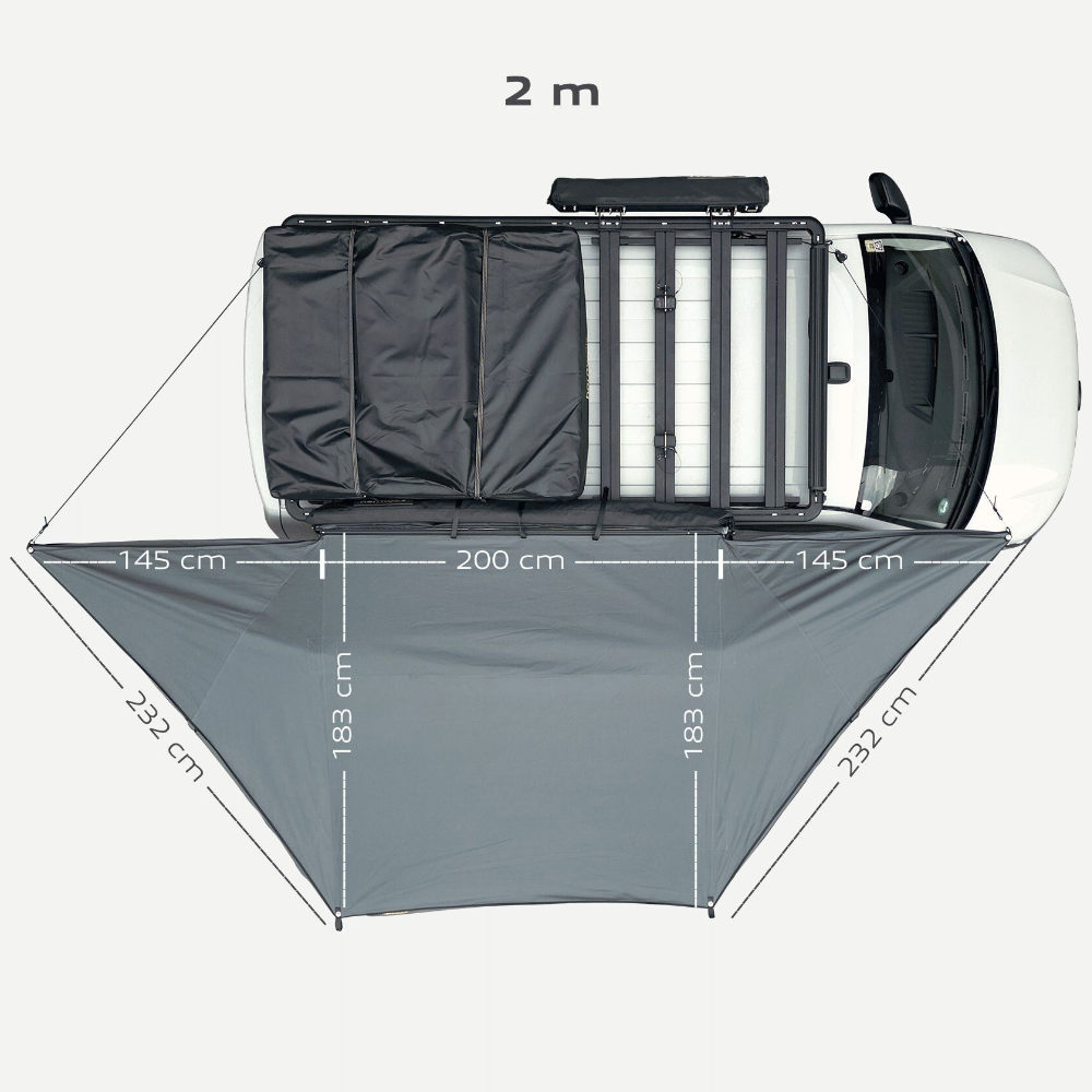 Horntools Markise Horizon 180 Grad