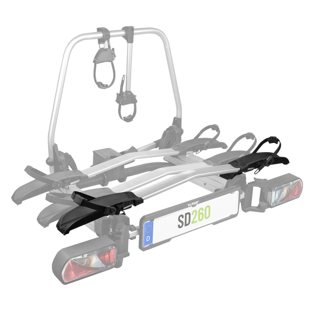 Eufab Erweiterung 3. Fahrrad SD260 silber