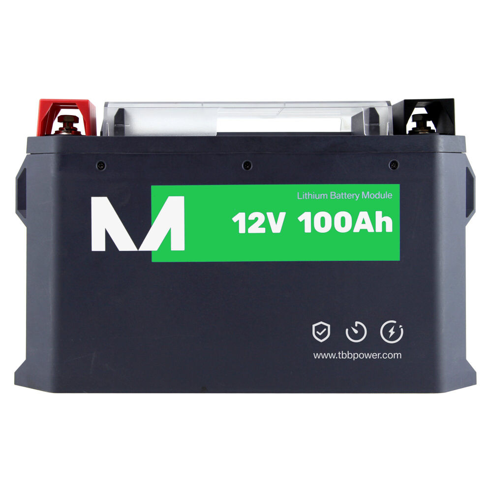 TBB Power Lithium Batterie LiFePO4 M12-100/P mit Heizung - 105 Ah