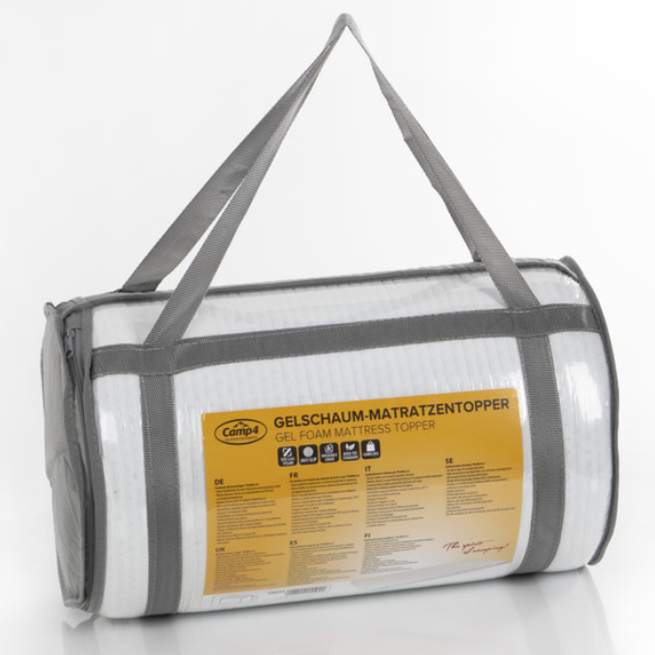 Camp4 Gelschaum-Matratzentopper, 195 x 80 x 4 cm