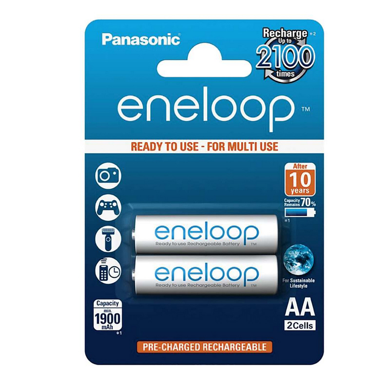 Panasonic Batterie aufladbar Eneloop AA