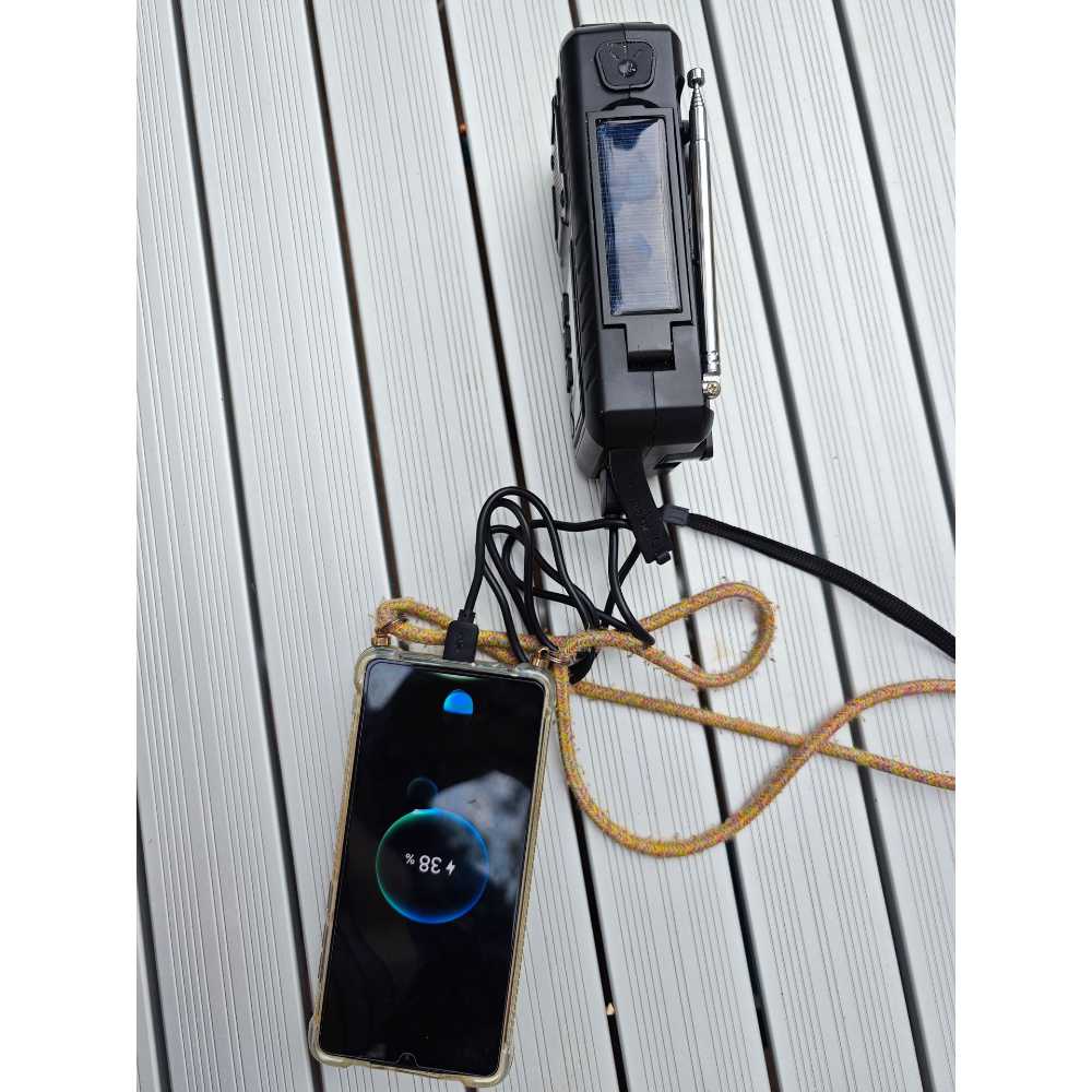 Origin Outdoors Kurbelradio Multi DAB+ schwarz 4000 mAh