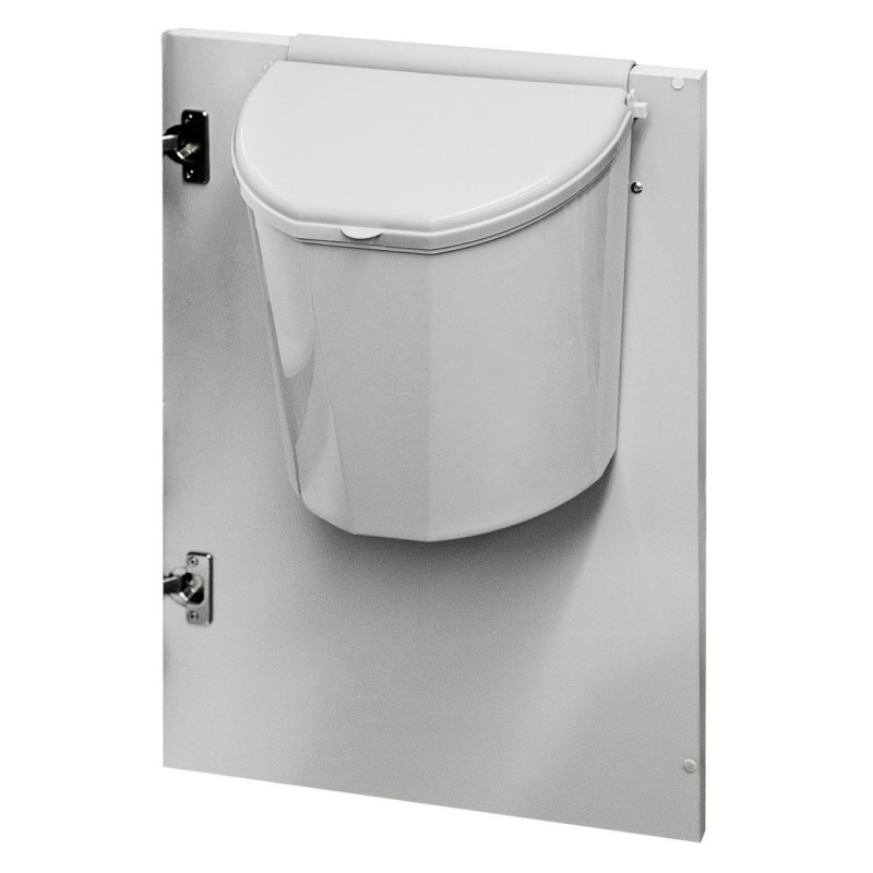 Brunner Abfallbehälter Pillar XL 10 Liter, grau