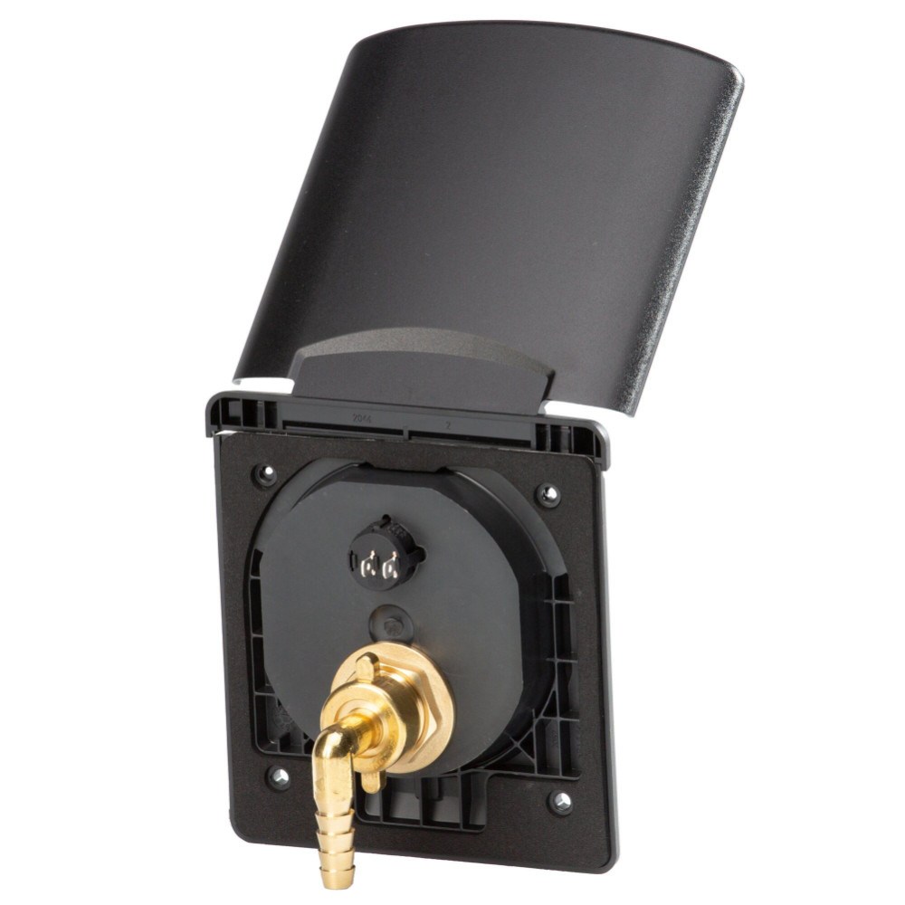 Fawo Wassersteckdose schwarz