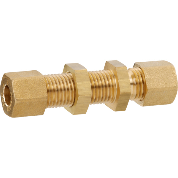 GOK Schottverschraubung Messing 8 mm gerade