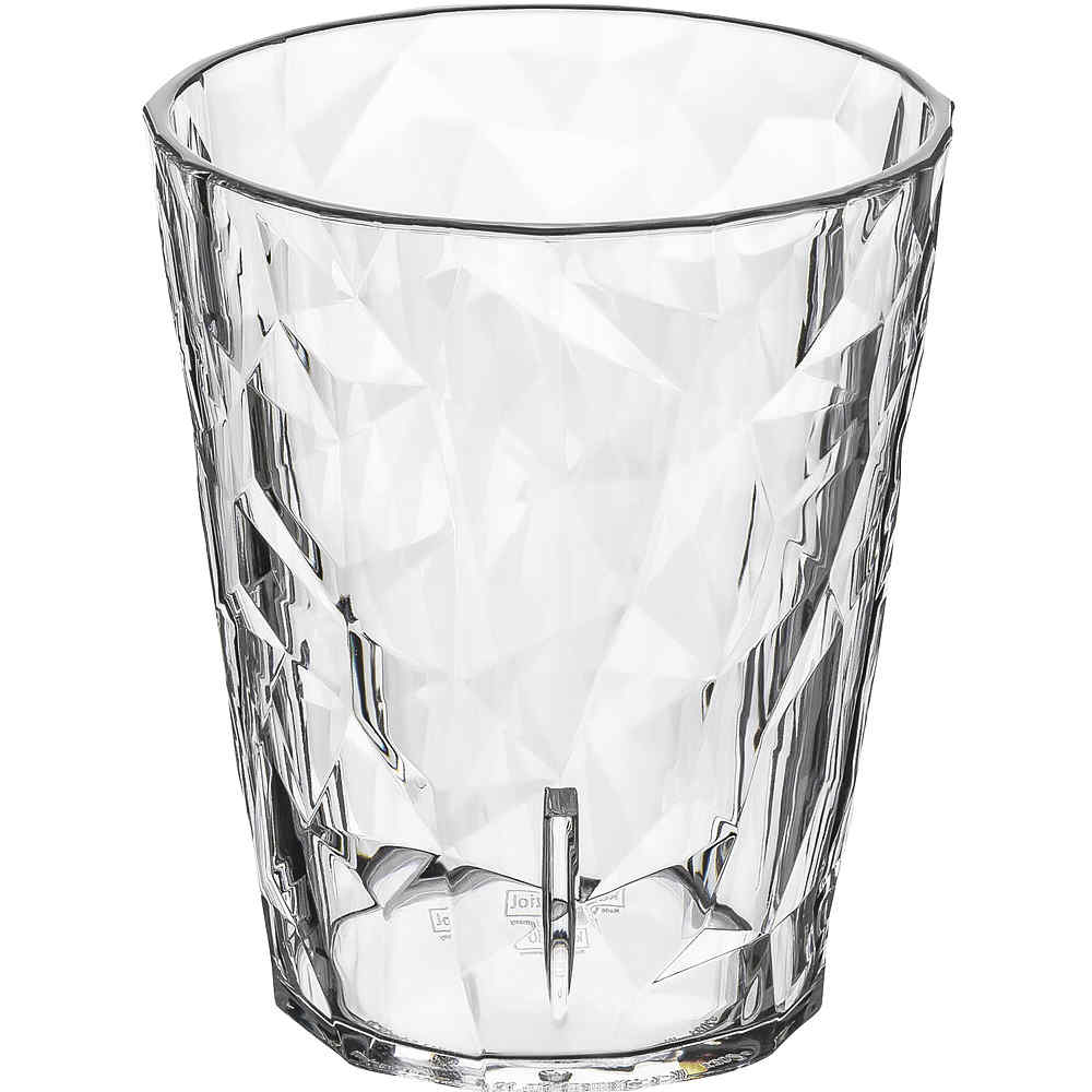 Koziol Trinkglas Club No. 1 Superglas 250 ml, 4er-Set