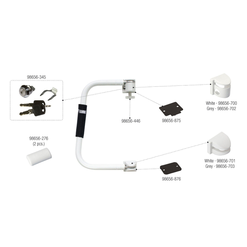 Fiamma Einstiegbügel Security Höhe 31 cm