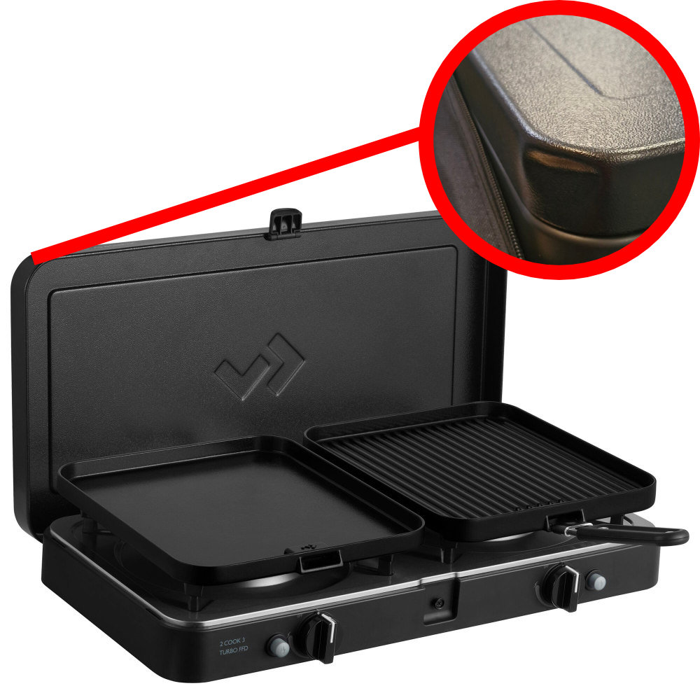 Cadac 2 Cook 3 Turbo FFD Deluxe, 50 mbar   B-Ware