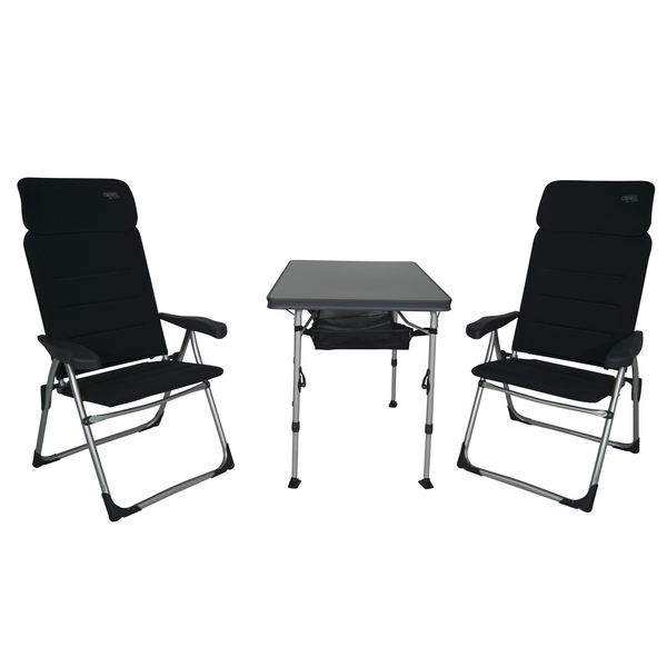 Crespo Stuhlset Air Elite mit Tisch, Netz + Tragetasche CR AA/213-CTA-82
