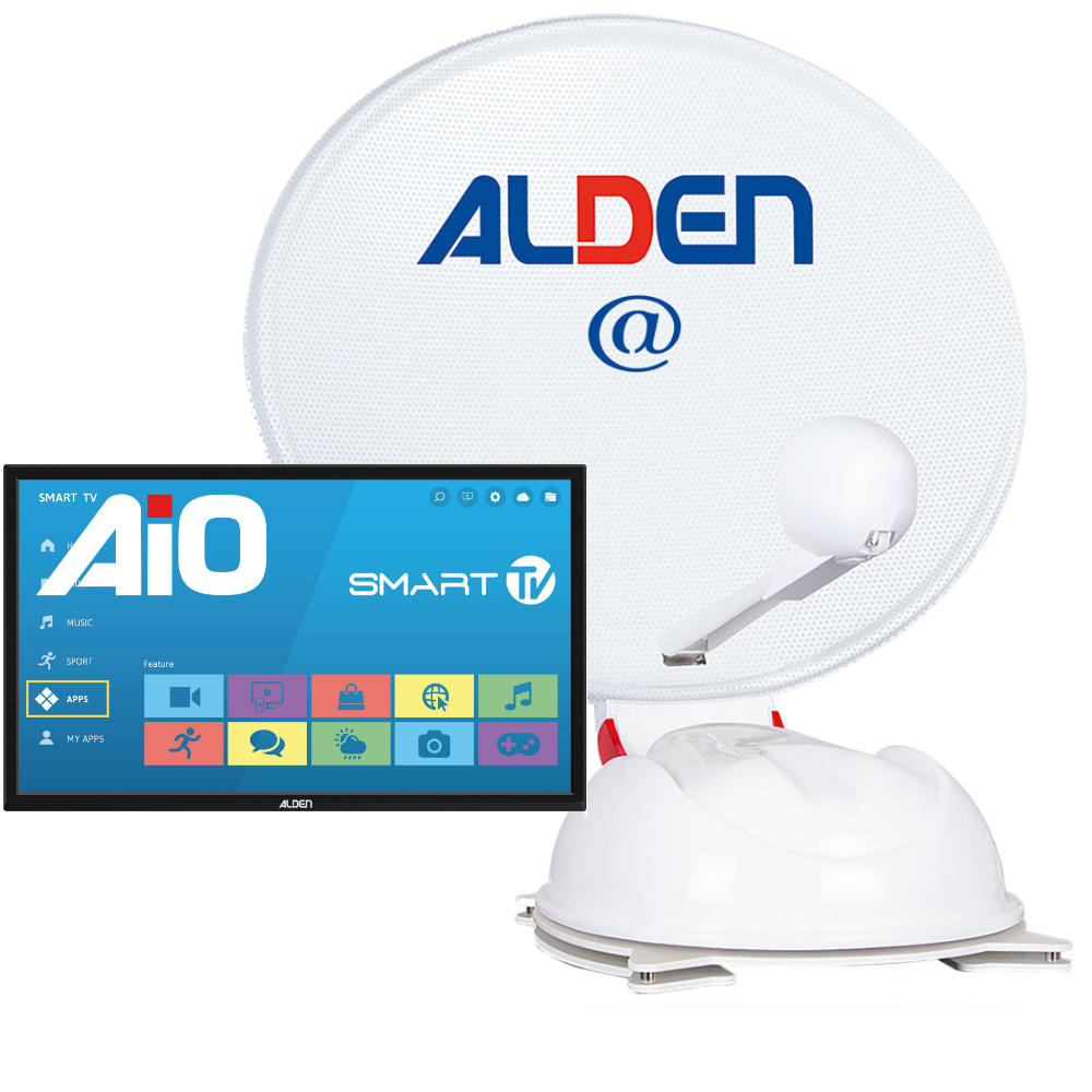 Alden Sat-Anlage AS4 60 SKEW inkl. TV A.I.O. Smart