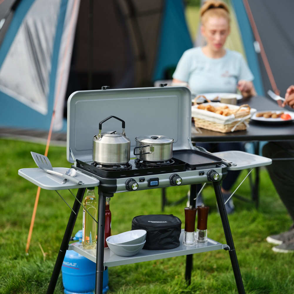 Campingaz Gaskocher Camping Kitchen 2 MULTI-COOK PLUS 4500 Watt