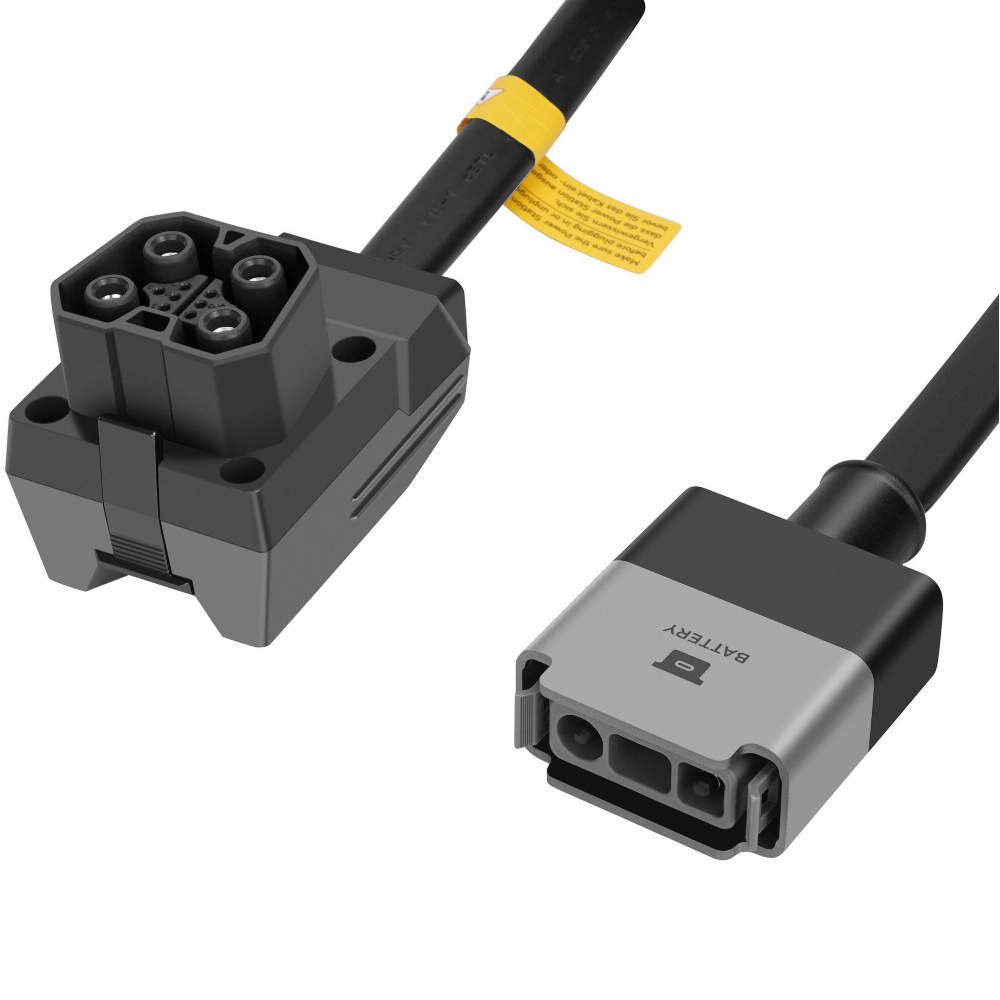 EcoFlow PowerStream Kabel auf Powerstation