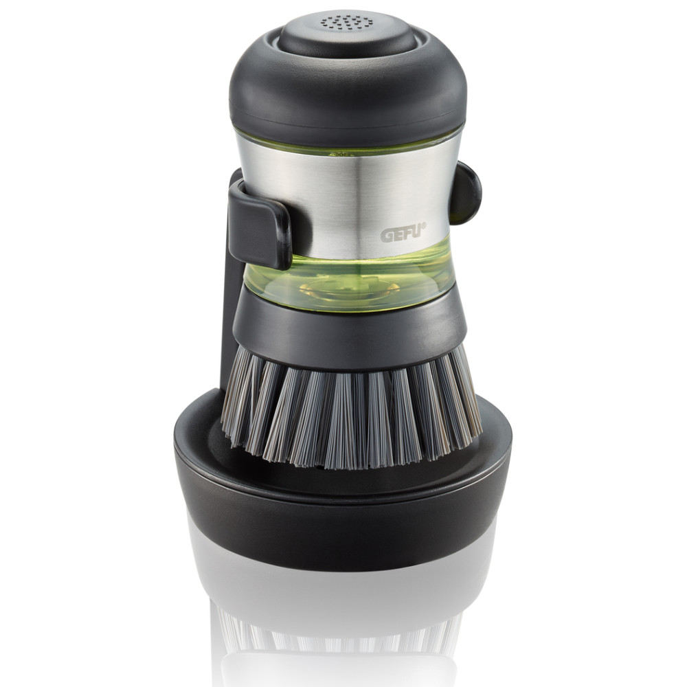 GEFU Spülmittelbürste mit Abtropfständer SWIFT