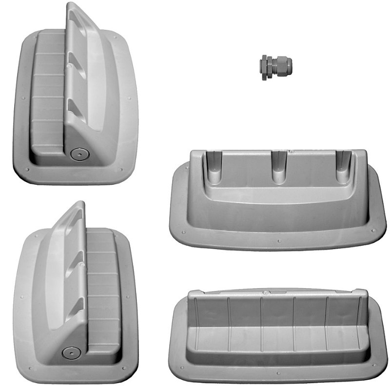 Phaesun Solarmodulhalterung Erweiterung 4er Set