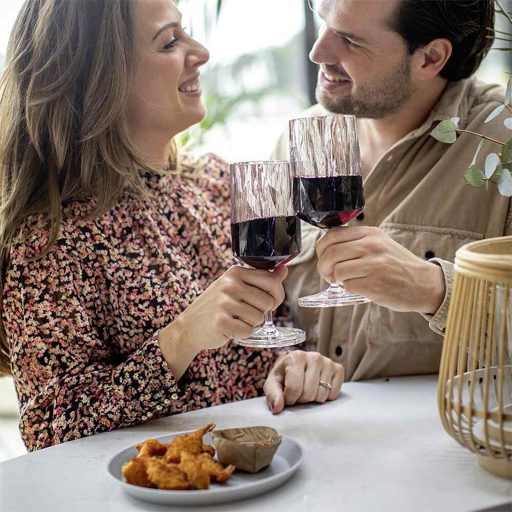 Koziol Weinglas Club No. 4 Superglas 300 ml, 2er- Set