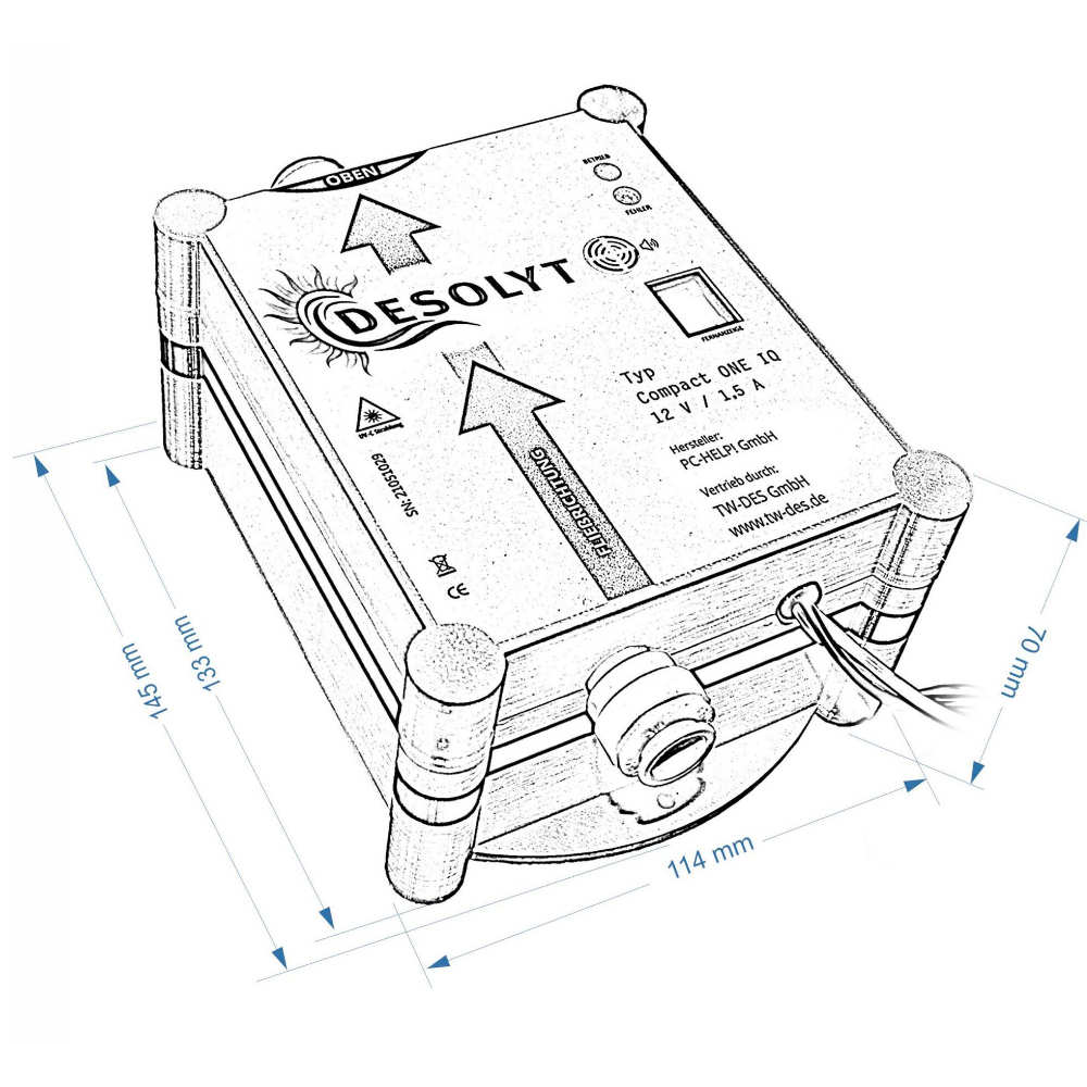 TW-DES Wasserdesinfektion Desolyt Compact ONE IQ Sense