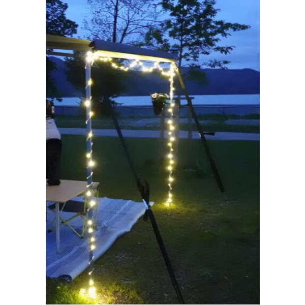 Camperflower Solar Markisen Lichterkette 10 m