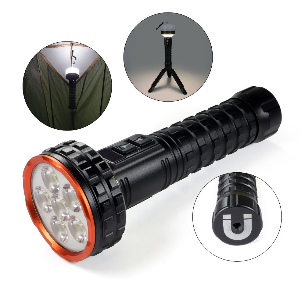 Origin Outdoors LED-Taschenlampe 4 in 1 4000 Lumen