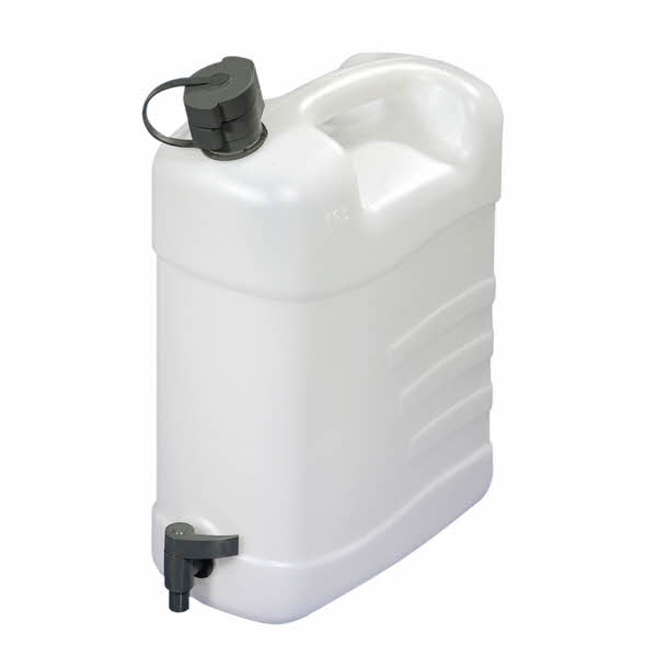 Combi-Kanister 15 Liter mit Ablasshahn