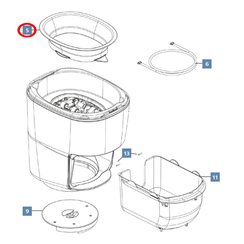 Clesana Folienkassette für C1 Toilette