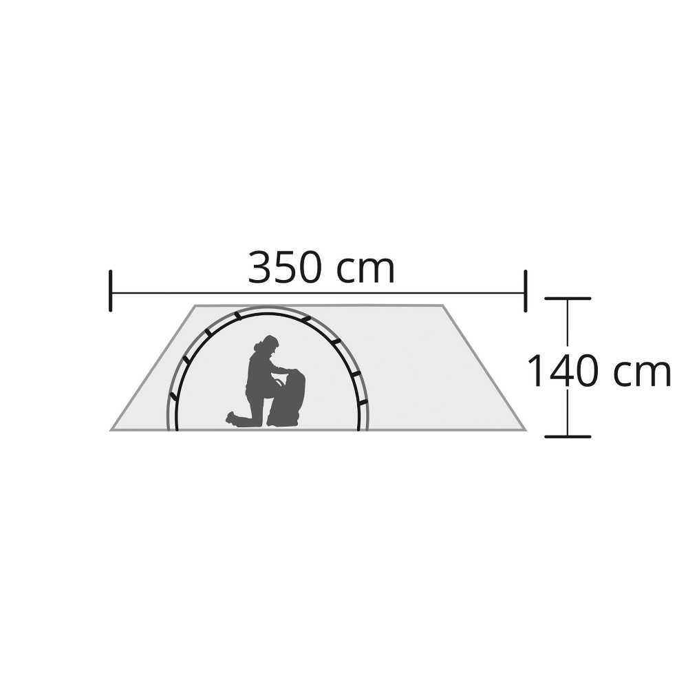 Origin Outdoors Zelt Hyggelig 4 Personen