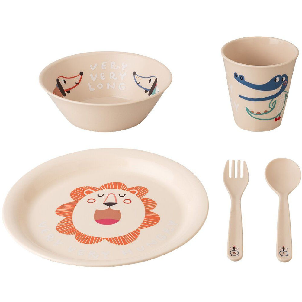 Koziol Kindergeschirr Very at Home 4er-Set