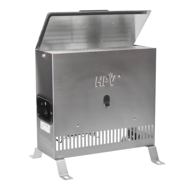 HPV Edelstahl Stand-Wandheizung 4 KW